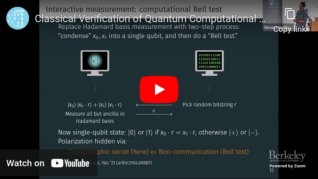 link to proof of quantumness presentation